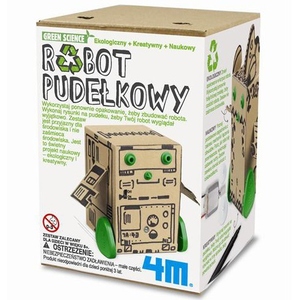 Robot Pudełkowy Zabawka Ekologiczna - 4M