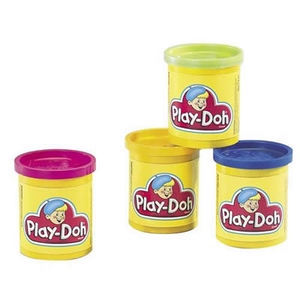 PlayDoh 4 Tuby Ciastoliny - Hasbro