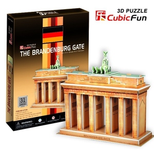Puzzle 3D Brama Brandenburska - Cubic Fun