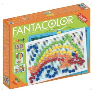 Fantacolor Mozaika Rybka 150 Elementów - Quercetti