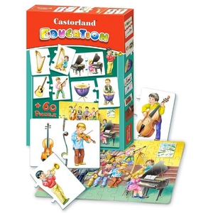 Puzzle Edukacyjne Instrumenty - Castorland