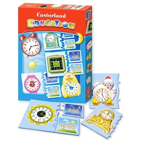 Puzzle Edukacyjne Zegary - Castorland