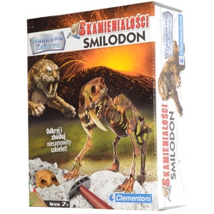Skamieniałości Smilodon - Clementoni