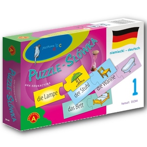 Puzzle-Słówka Niemieckie: Dom