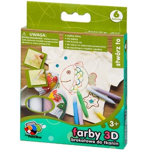 Farby 3D 6 Sztuk - Crayola