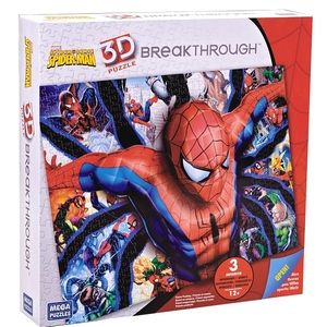 Puzzle 3D Spiderman Poziom 3 - Mega Blocks
