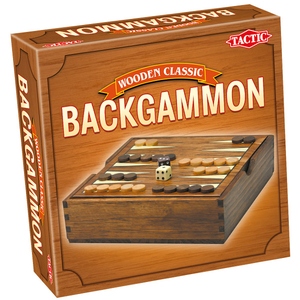Gra Wooden Classic Backgammon - Tactic