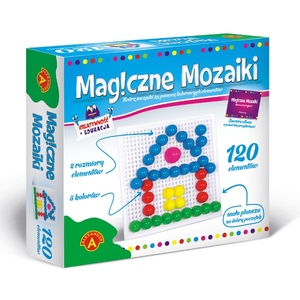 Kreatywność I Edukacja Magiczne Mozaiki 120 El. - Alexander