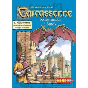 Gra Carcassonne Roz.3 Księżniczka I Smok - Bard