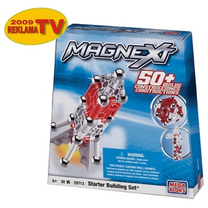 Klocki Magnetyczne 30el. Magnext - Mega Bloks