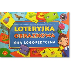 Gra Logopedyczna Loteryjka Obrazkowa - Alexander