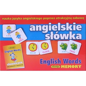 Memory Angielskie Słówka - Adamigo